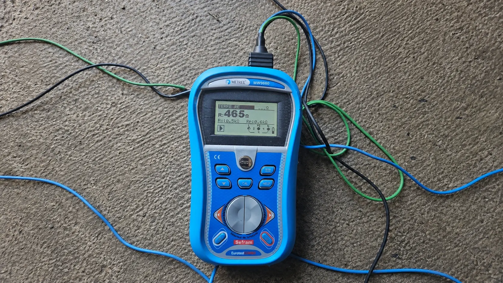 Mesure de terre d’une installation électrique réalisée par ADN ELEC