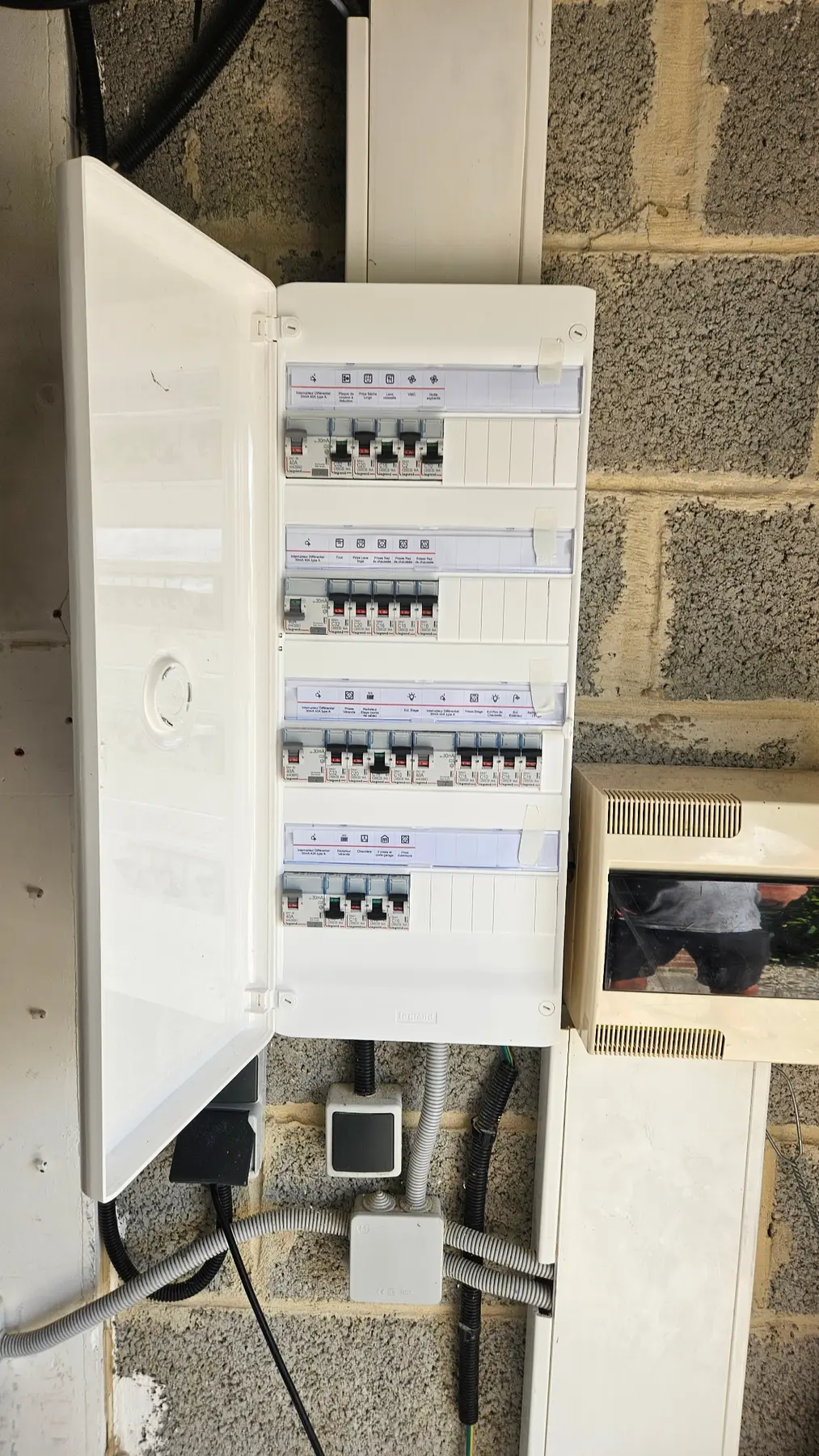 Tableau électrique rénové et sécurisé par ADN ELEC